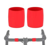 Anelli Grip Silicone Manubrio 2 Pezzi Guaina Avvolgenti Silicone | Anello di Tenuta Cinghia Manubrio Ciclo Per Viaggi Quotidiani, Cicloturismo, Allenamento Su Strada