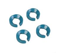Anelli guida circolari resistenti alla ruggine, diametro 2 cm, confezione | Compatibile con SP6000 CA5000, integrazione senza soluzione di continuità, finitura blu, set da 4 pezzi
