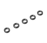 Anelli guida in ceramica per canne da pesca, resistenti all'usura, parti di ricambio conduttive al calore, adatti per la riparazione e la manutenzione di canne (7#)