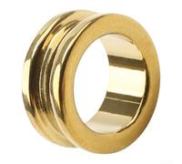 Anelli guida per mulinello da pesca in acciaio inossidabile resistente alla corrosione per prestazioni stabili sotto carichi pesanti (oro 14 x 10 x 4,5 mm)