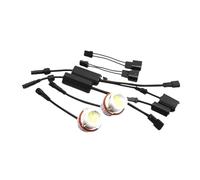 Anelli halo LED Per BMW E39 E81 E82 E87 E88 Per X5 E53 E60 E61 E63 E64 Per X3 Senza Errori LED Angel Eyes Luci Posizione Lampadine Bianche Fari occhio d'angelo