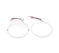 Anelli halo LED Per BMW E46 E36 E38 E39 E90 2026 60/72/80/85/90/95/126mm 140mm 131mm Cerchio Bianco Luce Cotone Angel Eyes Kit Anellis halos per fari anteriori(104mm semi-circle)