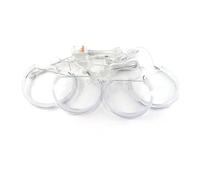 Anelli halo LED Per BMW E46 Per M3 E38 E39 E36 Luce Di Marcia Diurna Controllo Del Telefono Crystal RGB Multi-color LED Faro Angel Eyes Anellis halos per fari anteriori(3.Size 131 and 146mm)