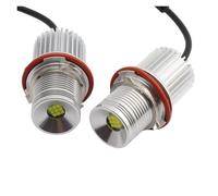 Anelli halo LED Per BMW E87 E39 Per M5 E60 E61 E63 E64 M6 E65 E66 E83 Per X3 000-2008 Lampada LED Angel Eyes Luci Posizione Lampadine Fari occhio d'angelo(2 pieces)