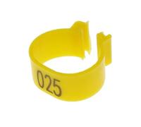 Anelli identificativi in plastica per zampe pollo, Anelli in Plastica for Cosce di Pollo 100 Pz Multicolor 1,6-1,8 cm for Pollame(Color 09,1.6 cm)