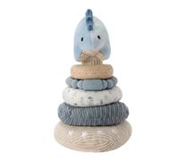 Anelli Impilabili per Bambini Morbido peluche sensoriale educativo per lo | torre impilabili con anelli animali Sala Giochi Camera da Letto Asilo Aula Soggiorno Viaggio