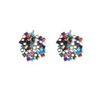 Anelli in alluminio per zampe di uccelli, 500 pezzi anelli for zampe di colomba da corsa for piccioni 8 mm multicolore for pappagalli e quaglie(2 set ofMulticolor)
