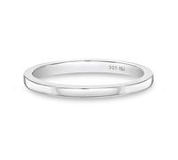 Anelli In Argento Sterling 925 Taglie 1-4 Unisex Semplici Per Bambini