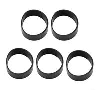 Anelli in gomma resistenti per cinture di peso da immersione, anelli di fissaggio da 32 mm compatibili con cinghie da 5 cm, accessori per attrezzatura subacquea, set di 5 pezzi