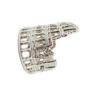 Anelli in lega fatti a mano con colosseo romano con accessori regolabili e comodi adatti per varie occasioni Gioielli Roma antica, One Size, come descritto, come descritto