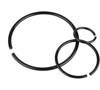 anelli in metallo, anelli rotondi in acciaio a molla da 4,5 mm di diametro, 3 pezzi, per anelli di fissaggio del foro, diametro esterno = 95 mm a 205 mm(4,5 x 106 x 21)