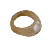 Anelli in resina a forma di cupola vibrante anelli in resina a cupola vibrante design spesso accessori per le mani impilabili acrilico, Misura unica, come descritto, come descritto