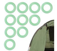 Anelli In Silicone - Anello Brillante | Anello | Glow in Ring Aura Dark | Glow in Silhot in Anello in Silicone Dark | Riutilizzabili Per Tenda Da Campo | Cerchio D