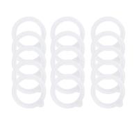 Anelli in silicone premium per coperchi barattoli set di 15 guarnizioni di ricam