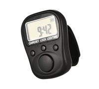 Anelli in Silicone Ricaricabili Contatore Dita Display LCD a 6 Cifre 7 Canali Individuali per Allenamento O Conteggio Produzione Ergonomico Contatore Indossato D