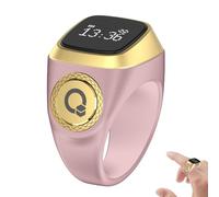 Anelli intelligenti da donna, contatore digitale ricaricabile, clicker intelligente | anello elettronico multifunzione, display ad alta precisione, design leggero regolabile per meditazione, preghiere