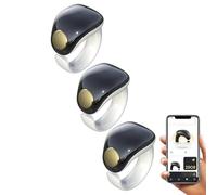 Anelli intelligenti da uomo, contatore digitale per anelli | Anelli di preghiera digitali intelligenti | Contatore di ricaricabile per anelli di moda, contatore di conteggio delle dita