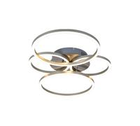 Anelli LED design plafoniera soggiorno sala da pranzo illuminazione corridoio lampada regolabile