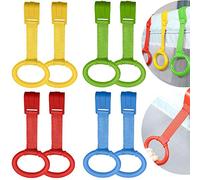 Anelli Lettino 8 Pezzi Anelli per Box Bambini Anelli per Paracolpi Culla e Lettino, Aiuta il Bambino a Imparare a Stare in Piedi