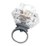 Anelli Luminosi A LED - Anelli Da Per | Gioielli Luminosi | Sicuro E Facile Da Indossare Sui Capelli Delle Dita, Regalo Divertente Per Le Occasioni Di Festa Degli Alberi Di Natale Dei