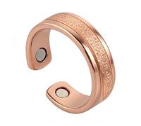 Anelli magnetici da donna | Gioiello dal design aperto - Anello regolabile | per notte, sonno, casa, viaggio, lavoro, viaggio, viaggio, viaggio, festa, Se référer à la description, Metallo, Nessuna