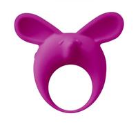 Anelli marca Mimi Animals Lola Games - Anello Fallico Vibrante Fennec Phil - Viola