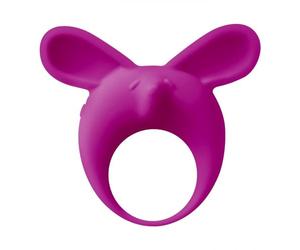 Anelli marca Mimi Animals Lola Games - Anello Fallico Vibrante Fennec Phil - Viola