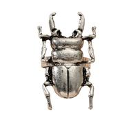 Anelli metallici alla moda con scarabeo, stile vintage, accessori fantastici per l'uso quotidiano e occasioni speciali, animali alla moda, come descritto, come descritto