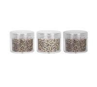 Anelli Micro Link in Silicone 3,0 mm Perline, Strumento per Extension Capelli, Piccoli Anelli di Collegamento Extension per Capelli Comodi con Fodera in Silicone Morbido, per