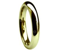 Anelli Nuziali In Oro Giallo 9Ct 2Mm 3Mm 4Mm 5Mm 6Mm 375 UK HM X Heavy Band