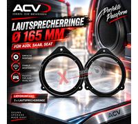Anelli per altoparlanti ACV 271320-20 compatibili con Audi A3, A4, A6, A8,...