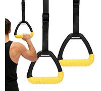 Anelli per barra per trazioni | Attrezzatura per allenamento della - Anelli per allenamento completo - per fitness allenamento della a casa all'aperto garage scuola adulti uomini