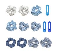 Anelli Per Capelli A 10 Pezzi E Clip Per Capelli In 3 Pezzi, Anelli Elastici, Anelli Di Capelli Semplici, Forniture Per Fissarsi Per Acconciatura, Accessori Per Acconciatura.