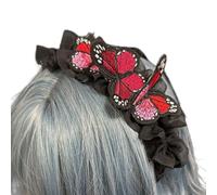 Anelli per capelli con fiocchi incantevoli Incontri Quotidiani Cerchio per capelli Personalità esagerata Copricapo per donne e bambini Accessori per ragazze morbide
