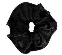 Anelli per capelli oversize con fiocchi bianchi corda per capelli versatile ornamento per capelli stili belli per ragazze accessorio quotidiano