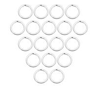 Anelli per Chiavi in Acciaio Inossidabile 1.18" OD 0.08" Spessore 30pcs