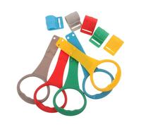 Anelli per Culla e Recinto per Bambini, 5 Pezzi in Plastica | Aiuto per Neonati e Toddler, Impiego Versatile, Supporto per Crescita, Stimolo Visivo