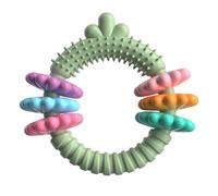 Anelli per dentizione per cani, anello da in , anello per dentizione resistente, giocattolo interattivo per addestramento, supporta un comportamento sano da per cuccioli di