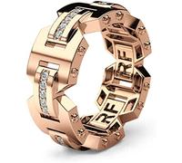 Anelli per donna, ragazze adolescenti, uomo donna, anello per dito intarsiato lucido, fidanzamento, gioielli da sposa, regalo, regali per la festa della mamma, regali per donna, uomo, ragazza Clever a