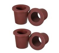 Anelli per foro per ombrellone da tavolo da patio, 4/8 pezzi, per tavolo da patio, ombrellone, cono, stabilizzatore, manicotto per 5 a 1,3 cm, per esterni, giardino, terrazza (4 pezzi)