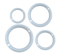 Anelli per freccette, quattro pezzi, accessori per pratica all'aperto e al chiuso | Supporto per il gioco, dimensioni 4 cm, offre forza dell'anello per freccette per bambini e ragazzi in casa