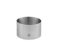 HENDI Anello rotondo per impiattamento, per modellare e presentare alimenti, ⌀70x(H)45mm, acciaio inox