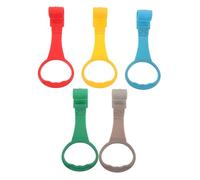 Anelli per Lettino e Recinto 5 Pezzi in Plastica per Bambini | Aiuto per Stare in Piedi, Pratica del Cammino, Stimola la Coordinazione, Sicuro per Lattanti