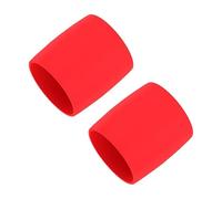 Anelli per manubrio in silicone | Set di due custodie avvolgenti in silicone elastico per biciclette - Copertura per manubrio di fissaggio - Per pendolari urbani, ciclismo, mountain bike e allenamento