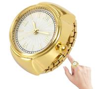 Anelli per orologi, piccoli orologi creativi, accessori alla moda, anello per orologio da donna e uomo, idea regalo per tutti i giorni, orologi unici alla moda per donne, collezioni di ciondoli