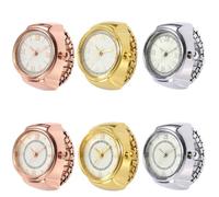 Anelli per orologi, piccoli orologi creativi, accessori alla moda, anello per orologio da donna e uomo, idea regalo per tutti i giorni, orologi unici alla moda per donne, collezioni di ciondoli
