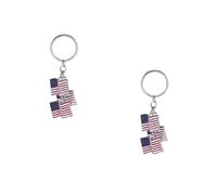 Anelli Per Portachiavi Fango Della Borsa Keychain Bandiera Americana
