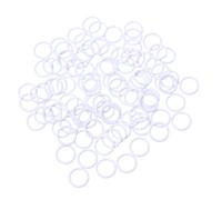 Anelli per reggiseno, 100 pezzi, in metallo, per regolazione della cinghia del reggiseno, anelli scorrevoli di ricambio per costumi da bagno, giarrettiere, corsetti