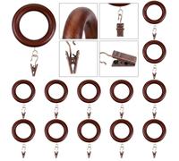 Anelli per Tenda Finestra per casa con Clip Finitura Adatto Misure S