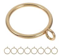 Anelli per tende, Anelli for tende 40 pezzi for appendere aste for tendaggi con occhielli in metallo fermo